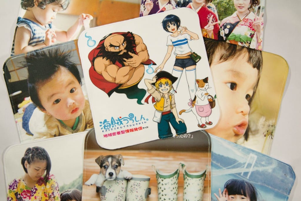 写真タオル