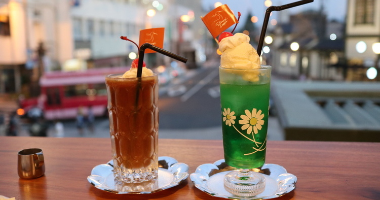 白鷺珈琲 松山 カフェ 道後温泉駅前 坊ちゃんカラクリ時計横 おしゃれすぎる喫茶店 海賊つうしん