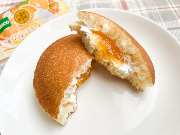 清見オレンジのパンケーキ