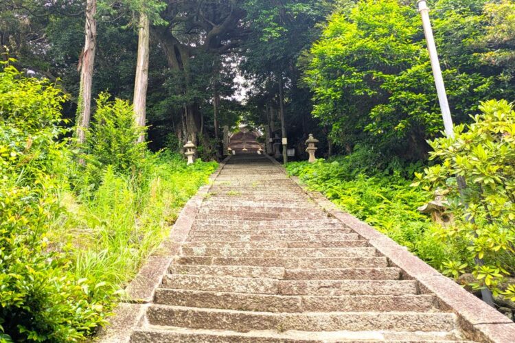 水平線 神社