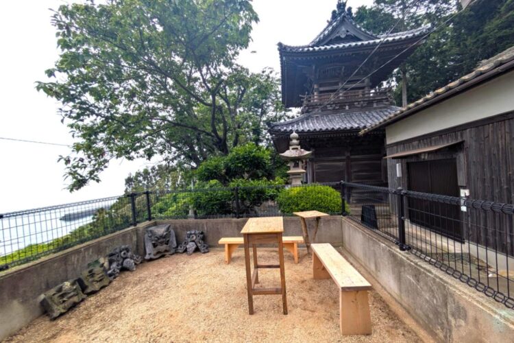 水平線 テラス席2