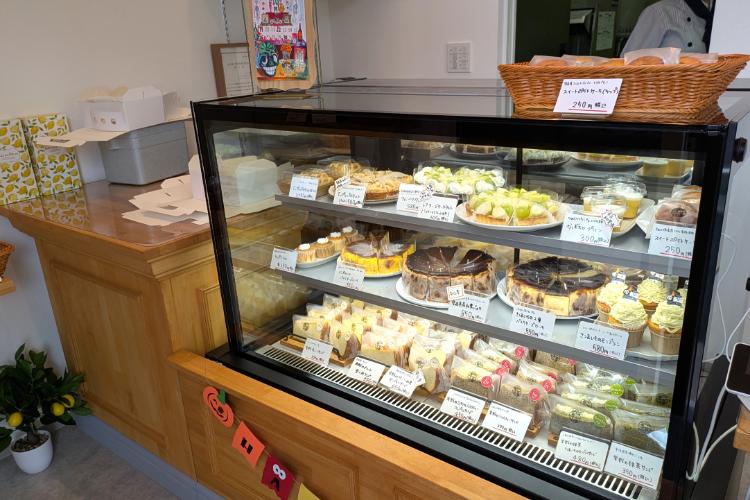 一菓専心　ショーケース