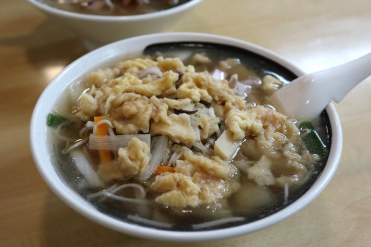 菊屋　ちゃんぽん　揚げトッピング