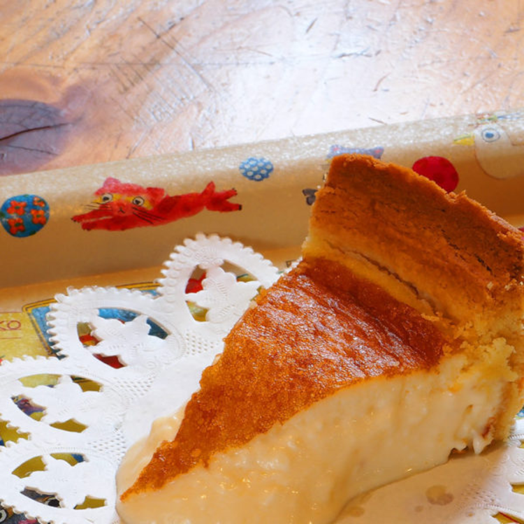 四国カルストもみの木のチーズケーキ