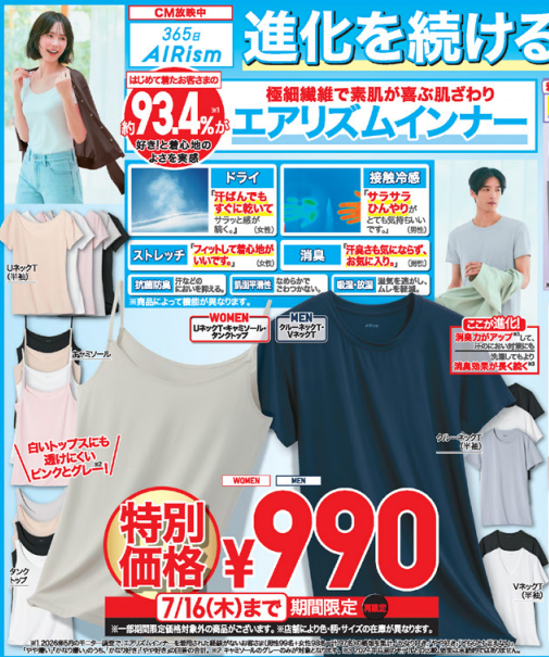 ユニクロ0710