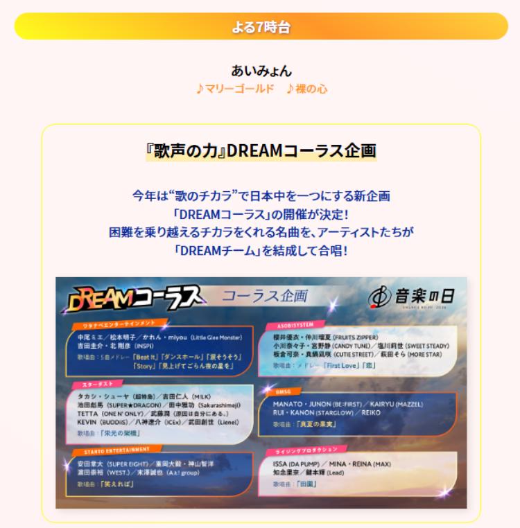 音楽の日2026