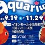 光で彩る金魚のアクアリウム