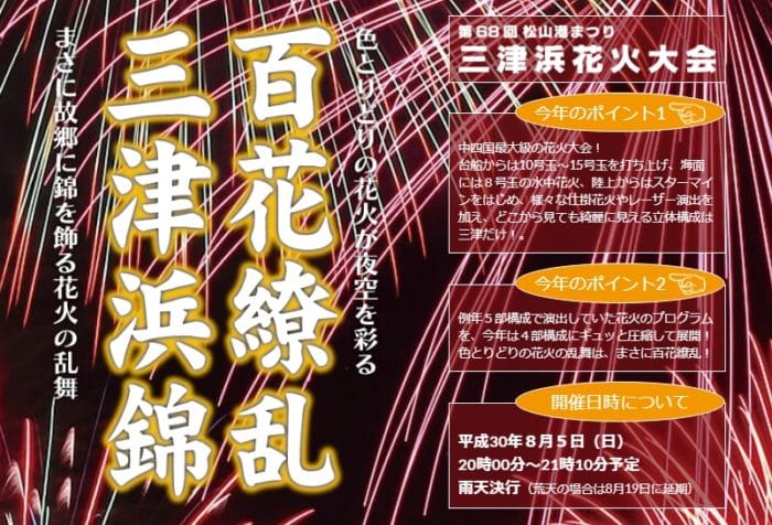三津浜花火大会ホームページ