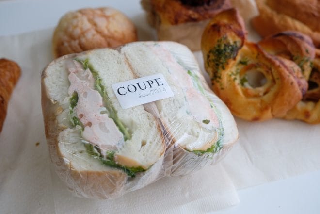 COUPEベーグルサンド