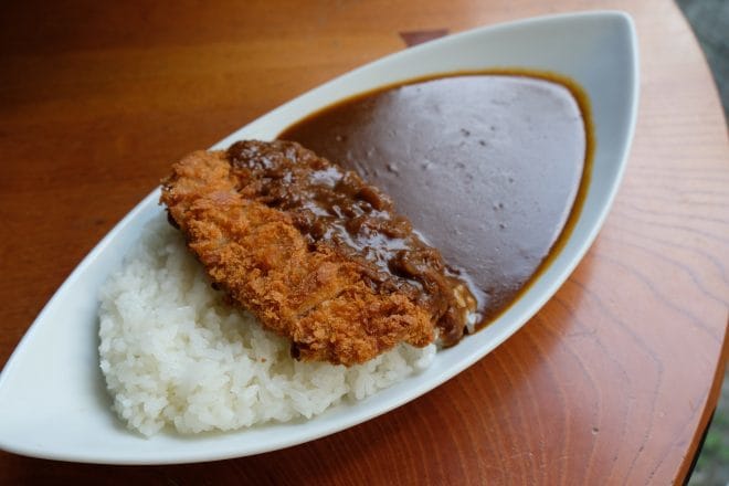 三元豚ロースカツカレー