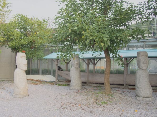 ふたみシーサイド公園モアイ像