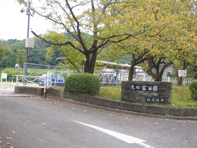 滝の宮公園駐車場1
