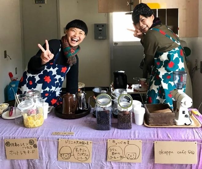 かみじまてしごと市出店者okappacafe