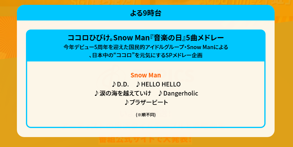 音楽の日2025