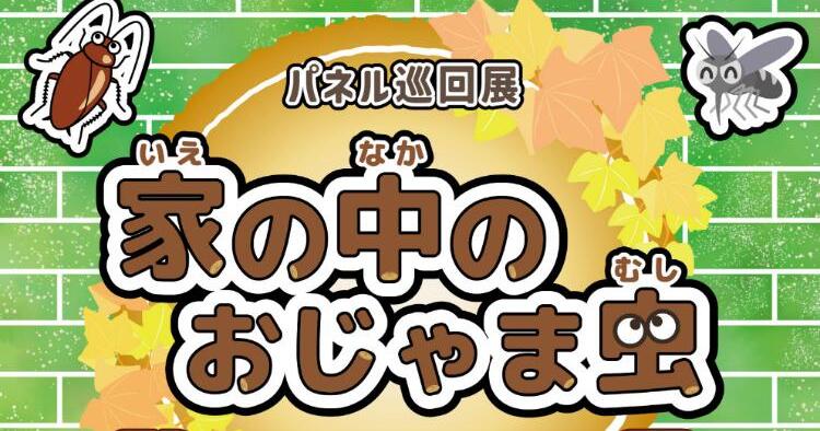 パネル展「家の中のおじゃま虫」