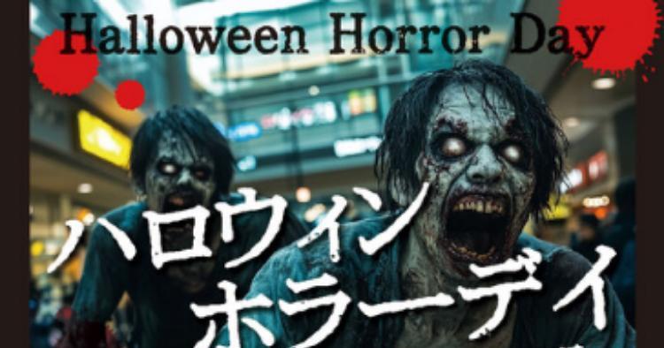 ハロウィンホラーデイ ゾンビ出没