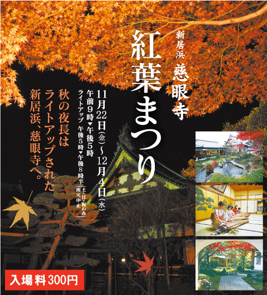 慈眼寺 紅葉まつり2024