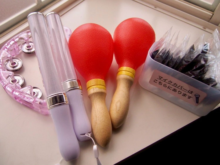 ピースポカラオケ北条貸出マラカス