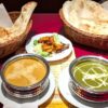 松山グルメ：カレーとナンのランチセット